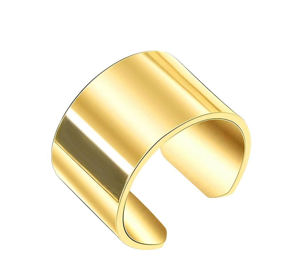 Thick Band Stainless Steel Ring