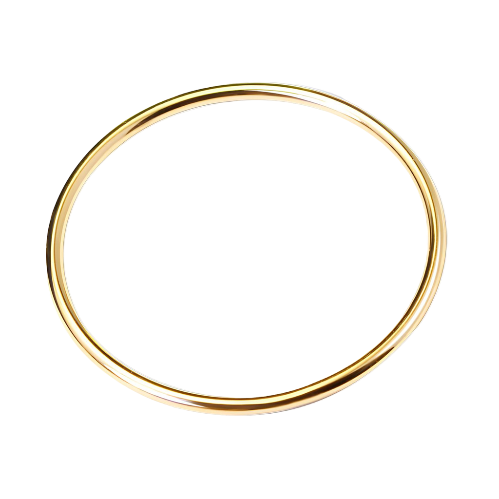 Gold Plated Classic Bangle