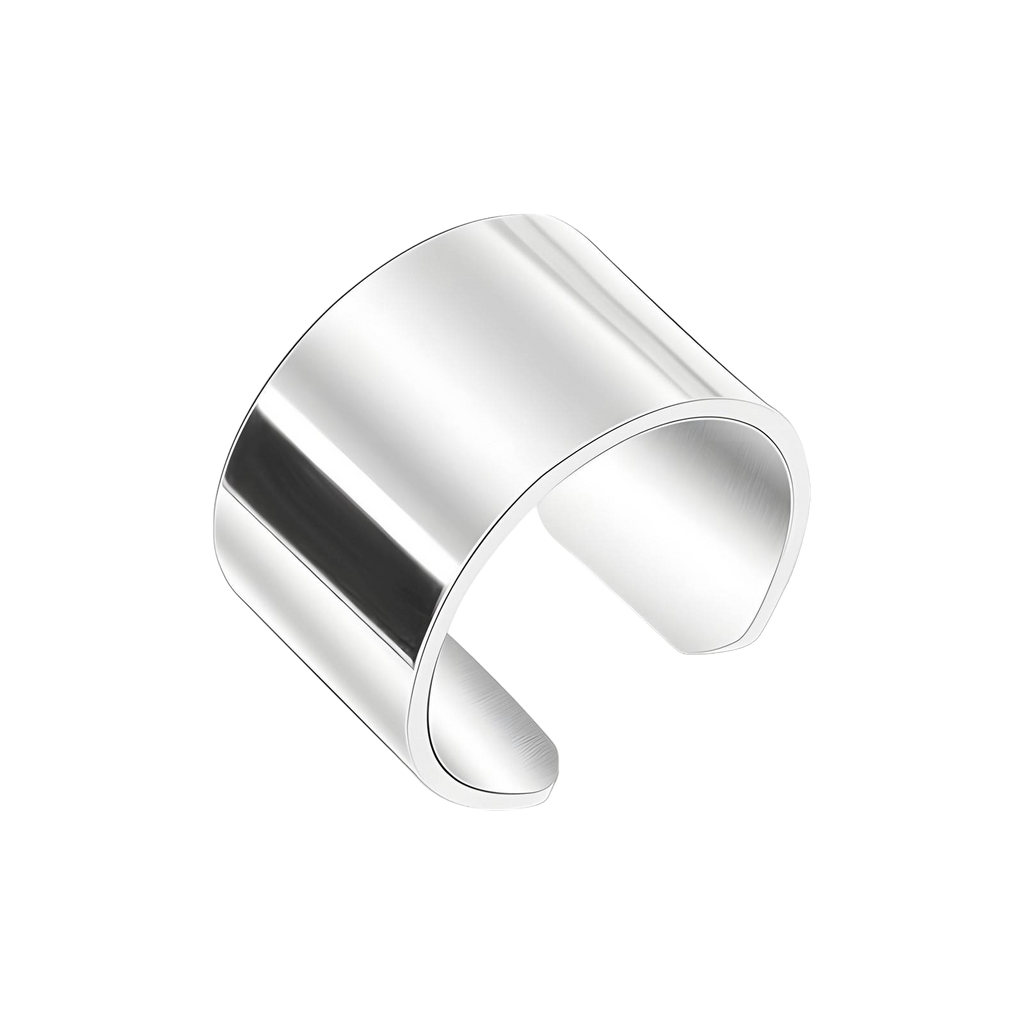 Thick Band Stainless Steel Ring